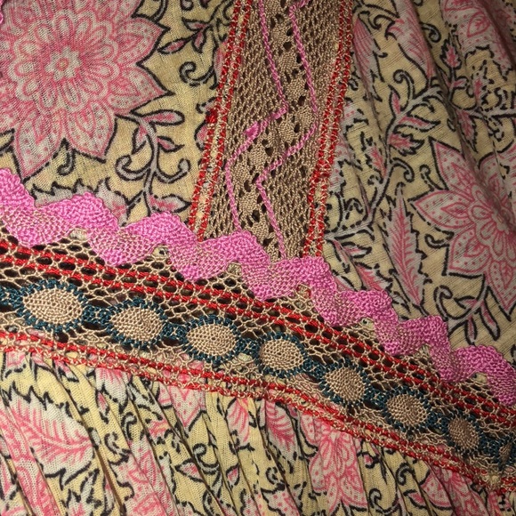 Free People Moon Child Maxi Top Size Large - Picture 5 of 5